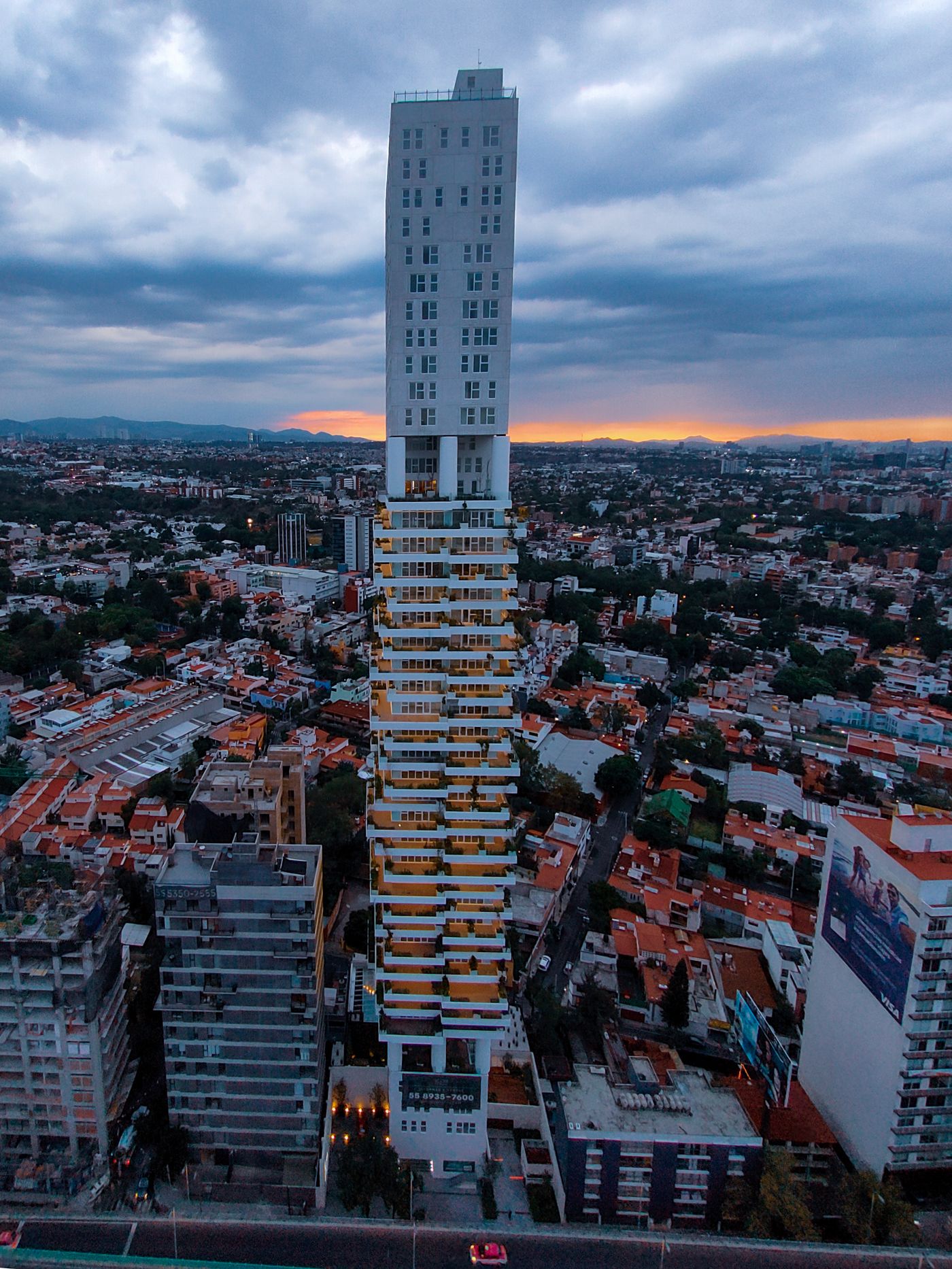 High-rise residential tower in Mexico